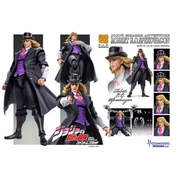 JoJo's Bizarre Adventure Phantom Blood Super Action Statue Robert E. O. Speedwagon - Image 8