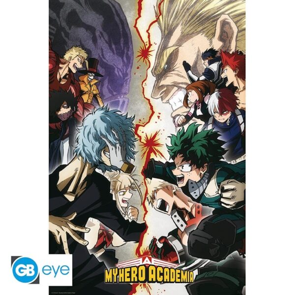 My Hero Academia Confrontation Plakát