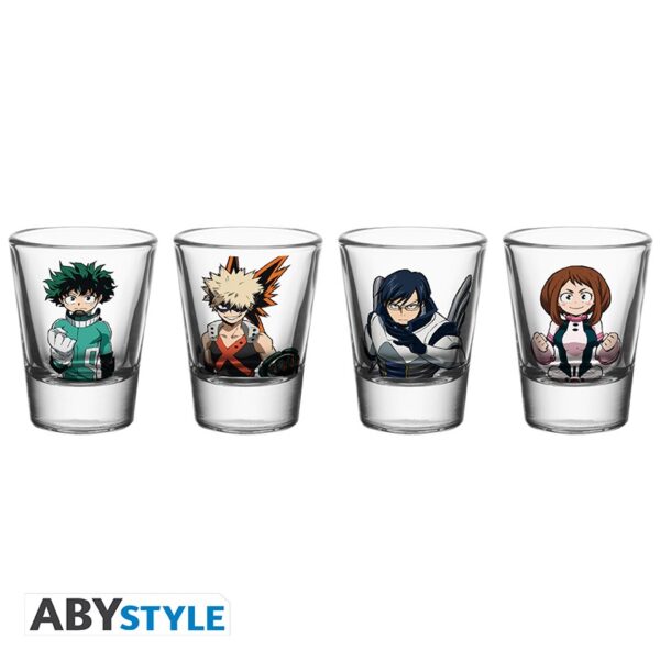 My Hero Academia Heroes Skleničky na panáky