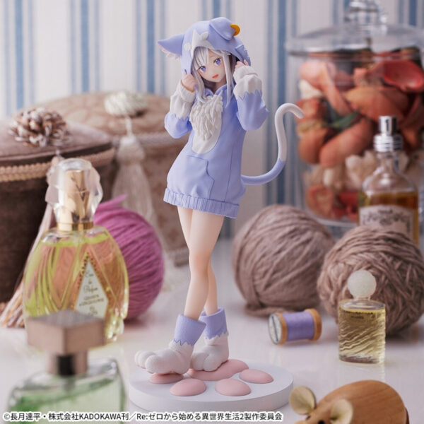 Re:Zero kara Hajimeru Isekai Seikatsu Luminasta Mofumofu Puck Emilia - Image 5