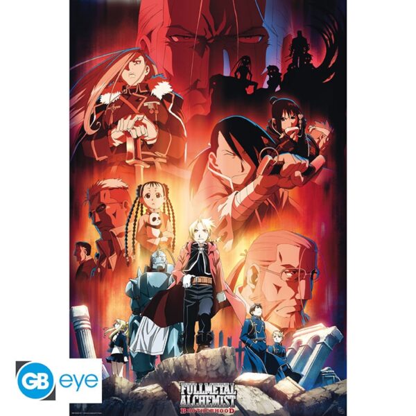 Fullmetal Alchemist Key Art Plakát