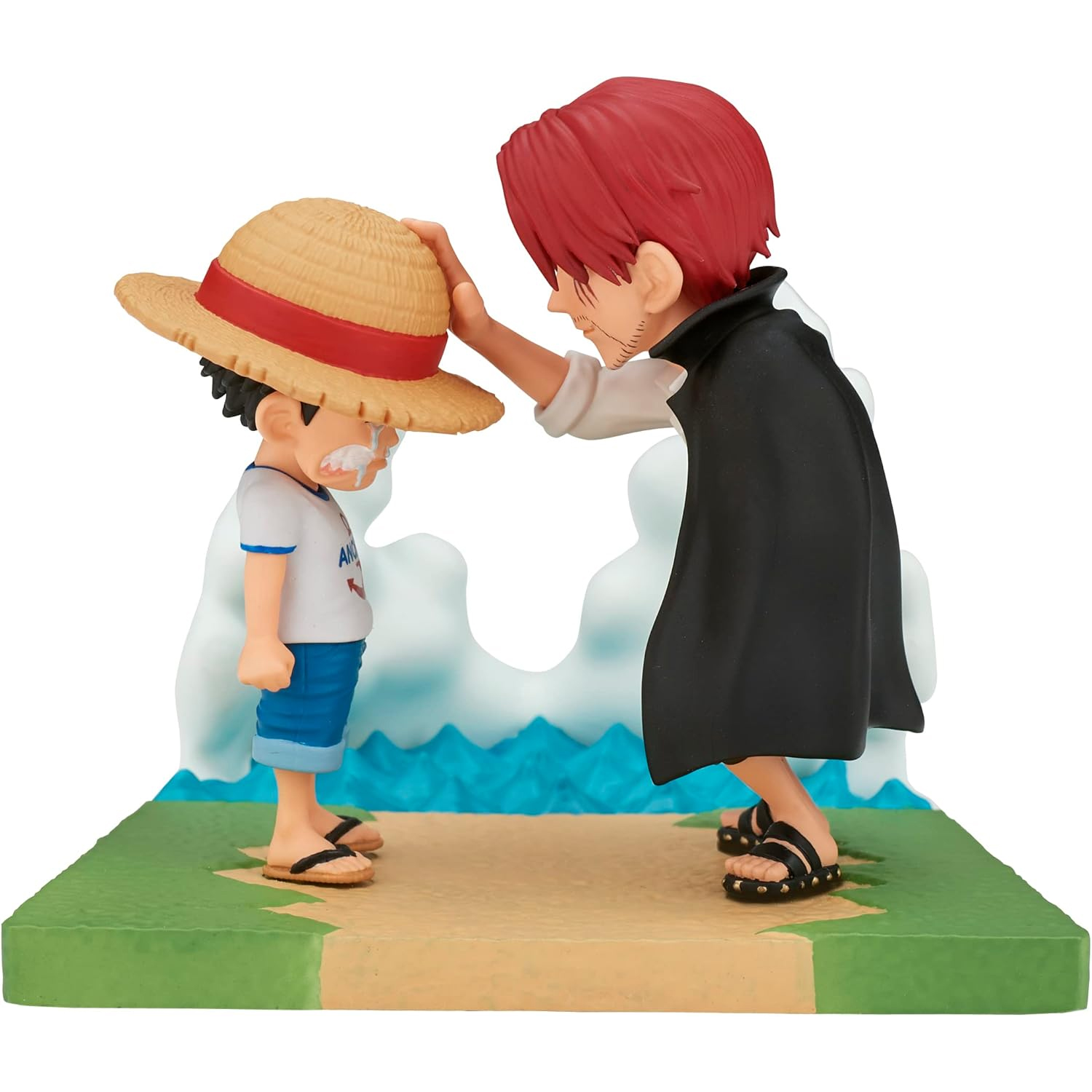 One Piece World Collectable Figure Log Stories World Collectable Figure Akagami no Shanks & Monkey D. Luffy