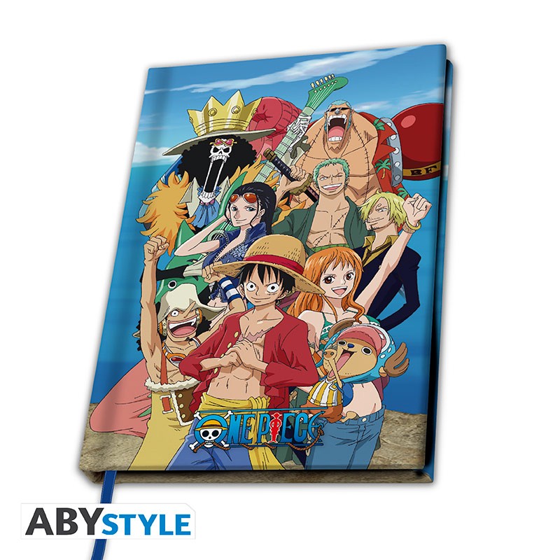 One Piece Straw Hat Crew A5 Zápisník