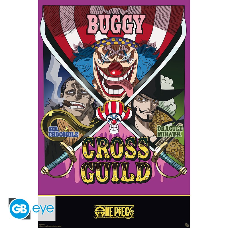 One Piece Cross Guild Plakát