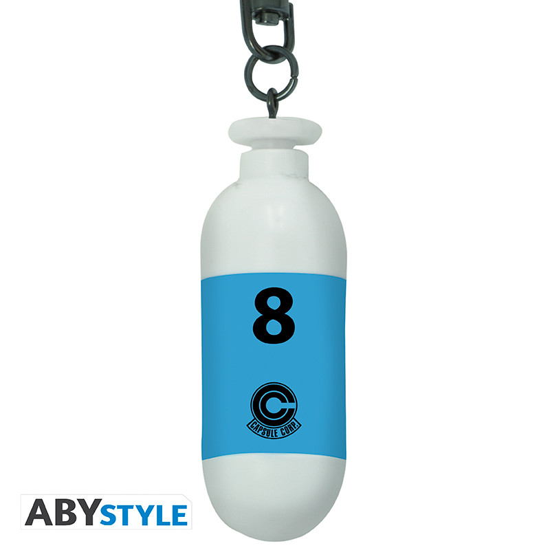 Dragon Ball DBZ/Blue Plastic Capsule 3D Klíčenka